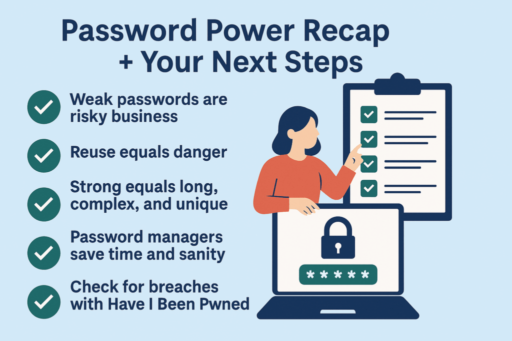strong password summary